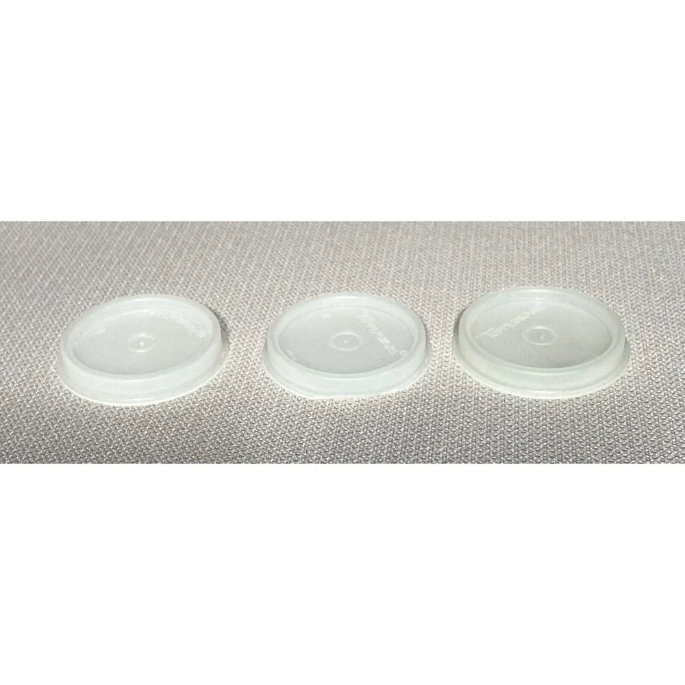 Vintage Tupperware Key Cookie Cutters Seals Lids Lot‎